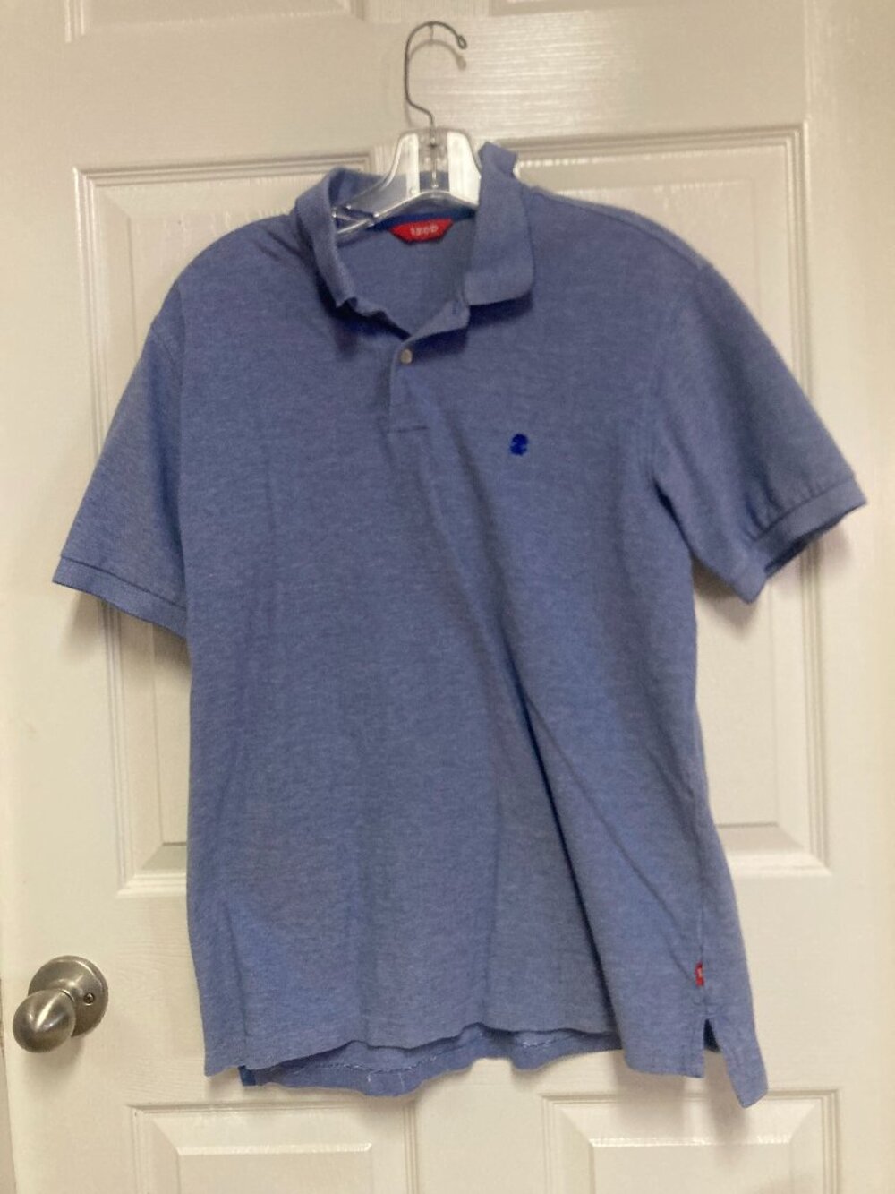 IZOD Polo blue w/IZ Crest size Large